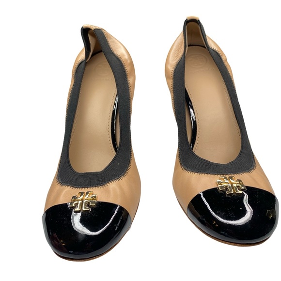 Tory Burch beige Jolie Pumps  Size 9.5 - Picture 3 of 11